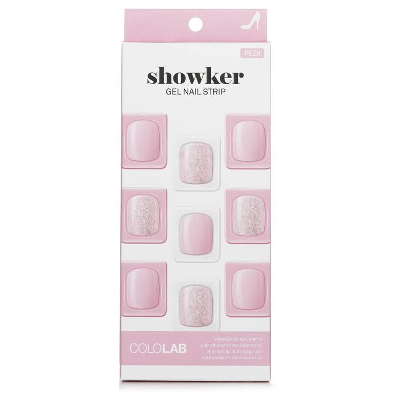 Showker Gel Nail Strip # CPG107 Romantic Tutu من Cololab