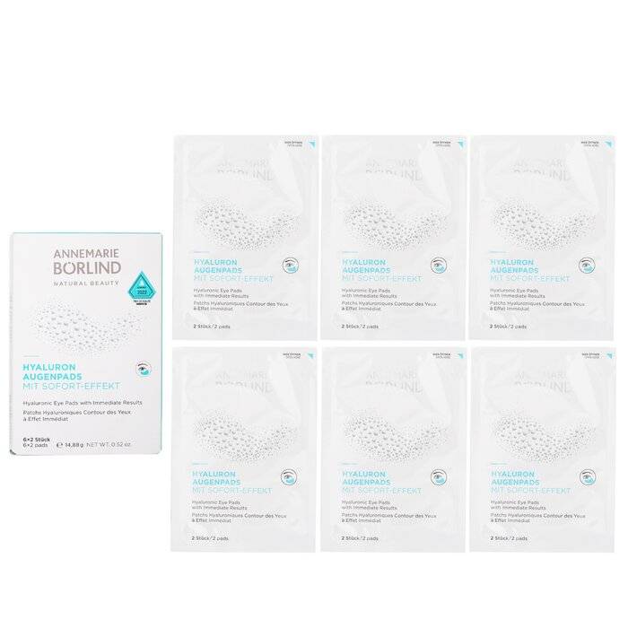 ضمادات هيالورونيك لنتائج مباشرة 6x2pads من آن ماري بورليند