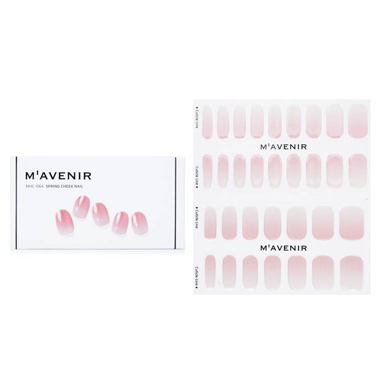 ملصق الأظافر (وردي) - # Spring Cheek Nail من Mavenir