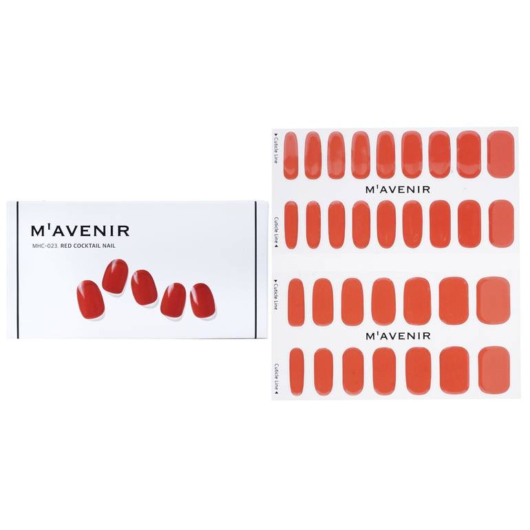 Nail Sticker (Red) - # Red Cocktail Nail by Mavenir