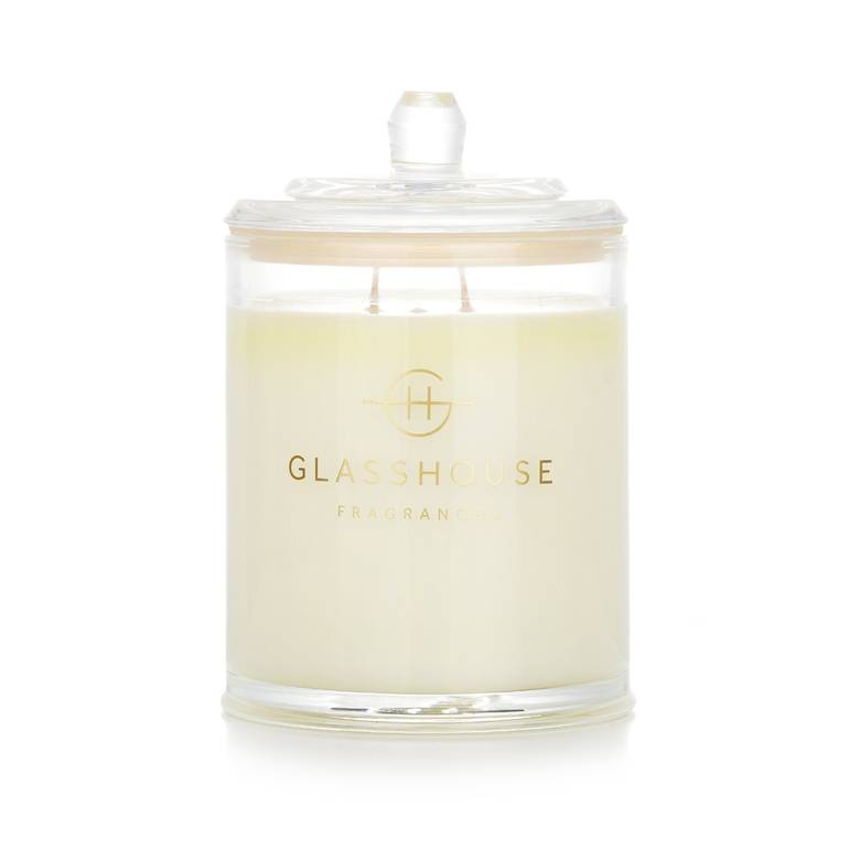 شمع صويا معطر ثلاثي - Diving Into Cyprus (ملح البحر والزعفران) من Glasshouse