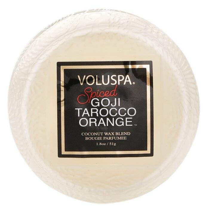 شمع معكرون - Spiced Goji Tarocco Orange 51g/1.8oz من فولوسبا