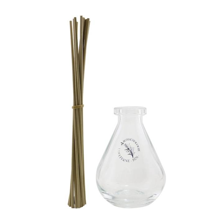 Home Perfume Diffuser - Droplet Shape (Glass Bottle & Reeds) 1pc by L'Occitane