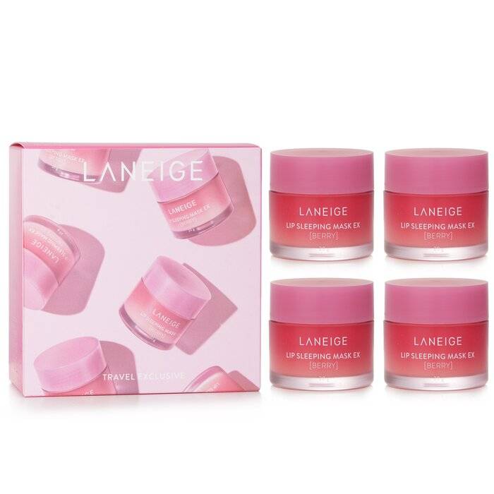 قناع النوم للشفاه EX - Berry 20g x4pcs من Laneige