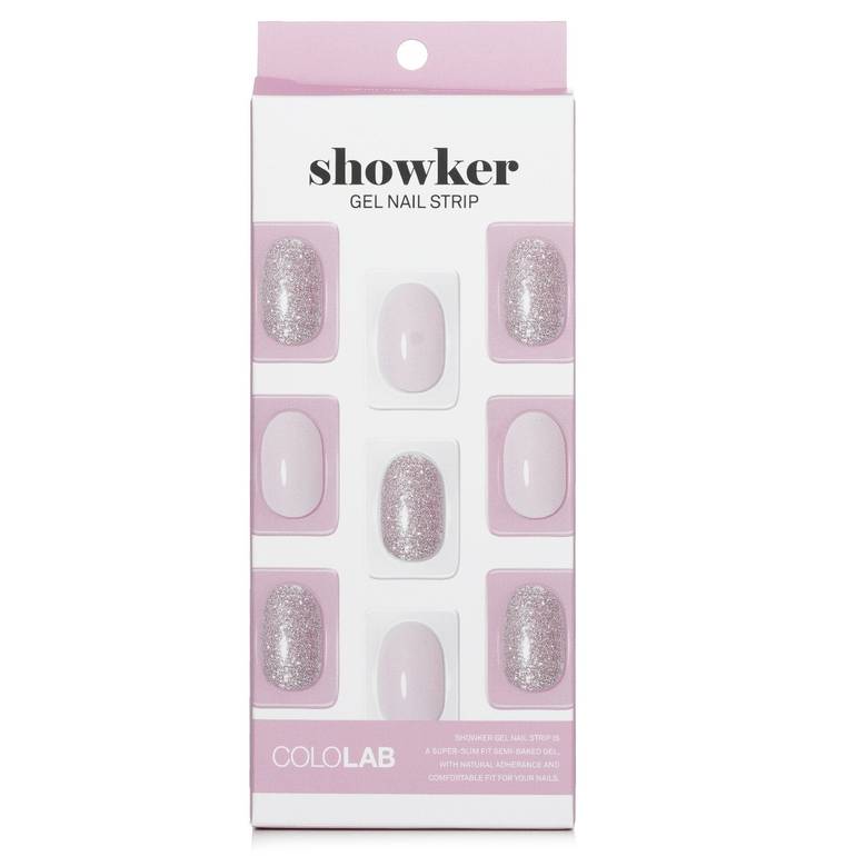 Showker Gel Nail Strip # CSF101 Syrup Pink من Cololab