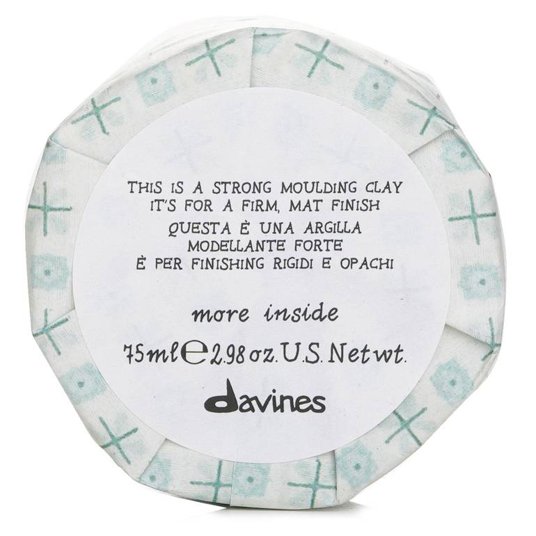 More Inside This Is A Strong Moulding Clay (For A Firm, Mat Finish) by Davines