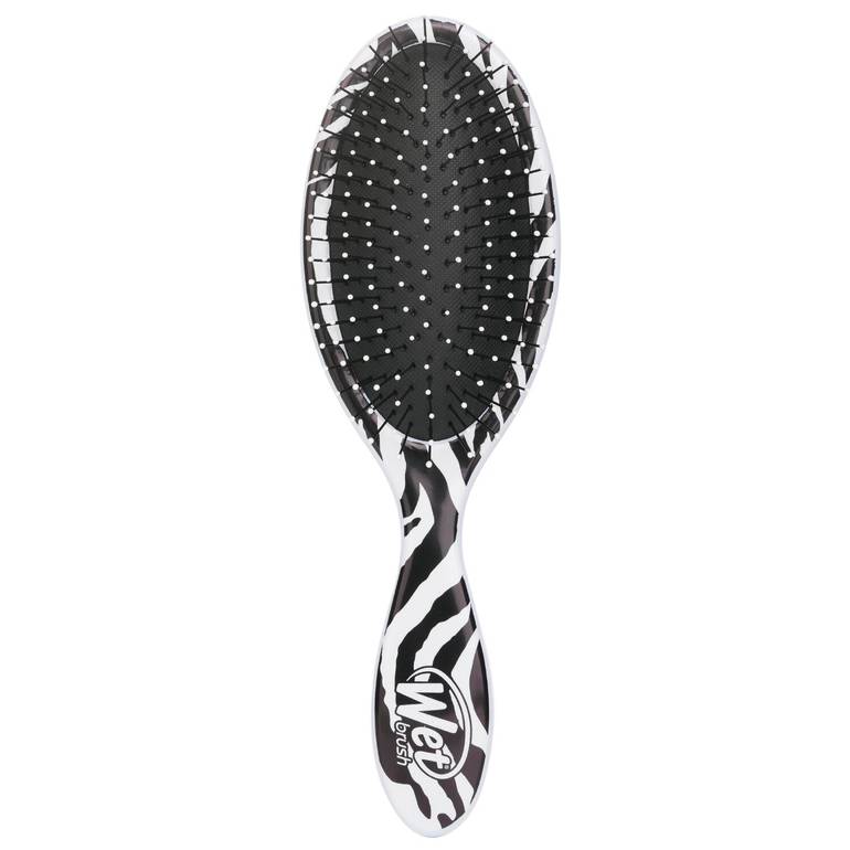 فرشاة أصلية لفك تشابك الشعر سفاري - # Zebra من Wet Brush
