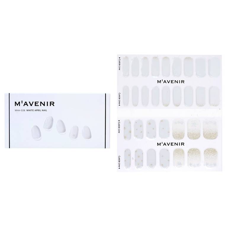 Nail Sticker (White) - # White April Nail by Mavenir