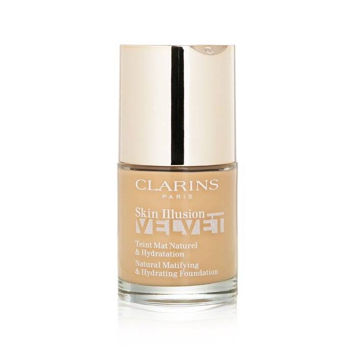 Skin Illusion Velvet Natural Matifying & Hydrating Foundation - # 110N Honey 30ml/1oz by Clarins
