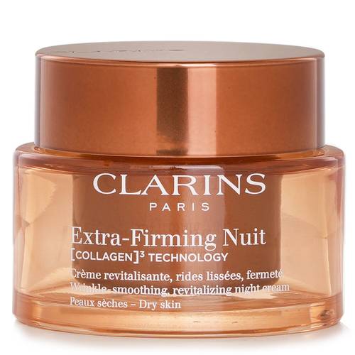 Extra Firming Creme Nuit Wrinkle Smoothing Revitalizing Night Cream (Dry Skin) by Clarins