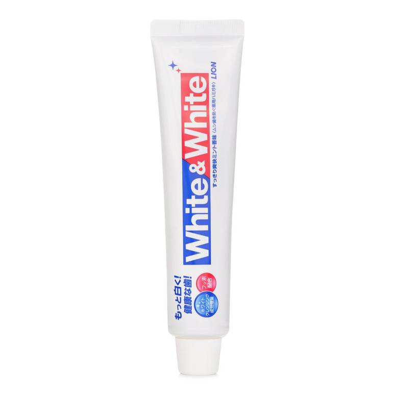 White & White Enzyme Whitening Toothpaste من Lion