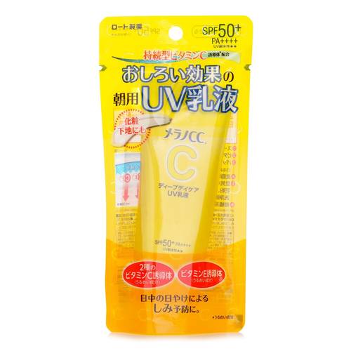 Melano CC Deep Care Sunscreen Lotion SPF50 من Rohto