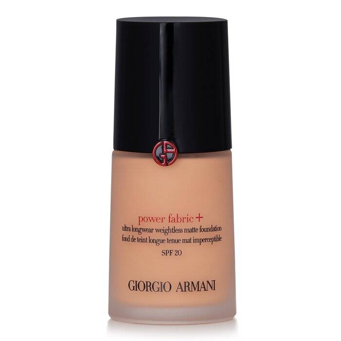 باور فابريك + كريم أساس غير لامع طويل الأمد وعديم الوزن بدرجة حماية SPF 20 - # 4.25 30ml/1oz من Giorgio Armani