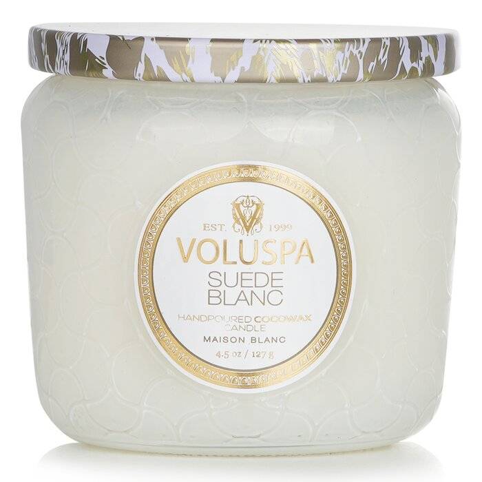 شمع بجرة صغيرة - Suede Blanc 127g/4.5oz من فولوسبا