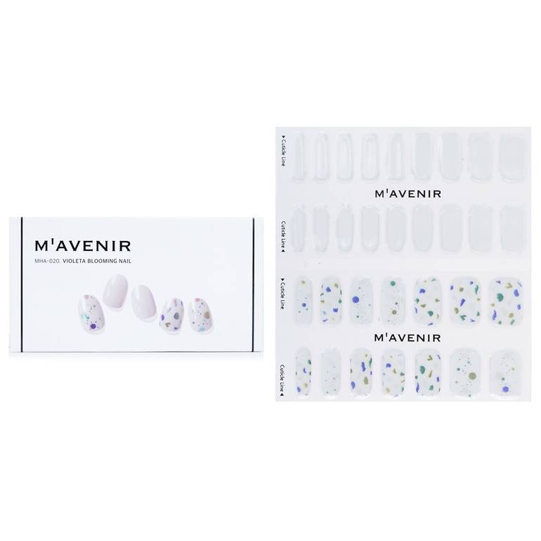 Nail Sticker (White) - # Violeta Blooming Nail by Mavenir
