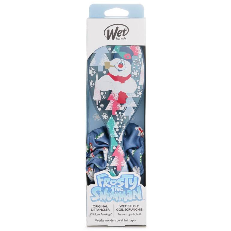 Original Detangler Frosty + Scrunchie Hair Brush من Wet Brush