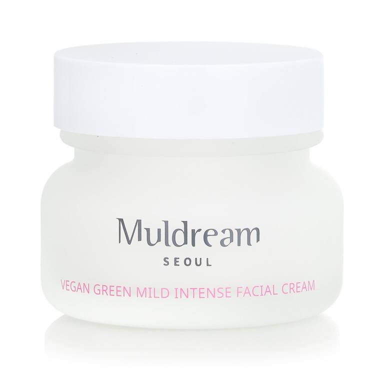 Vegan Green Mild Intense Facial Cream by Muldream