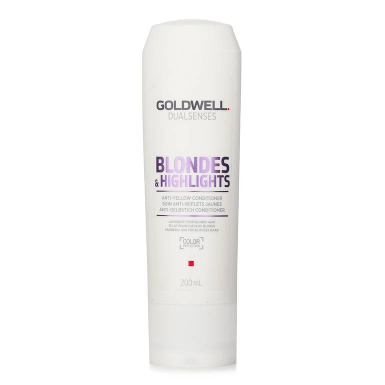 Dual Senses Blondes & Highlights Anti-Yellow Conditioner (Luminosity For Blonde Hair) by Goldwell