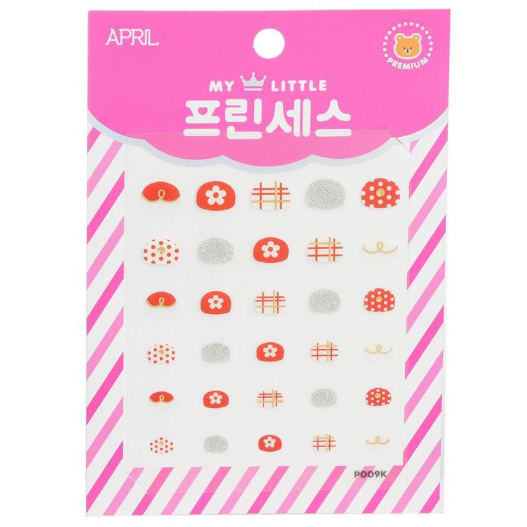 ملصق أظافر الأميرة للأطفال - # P009K من April Korea