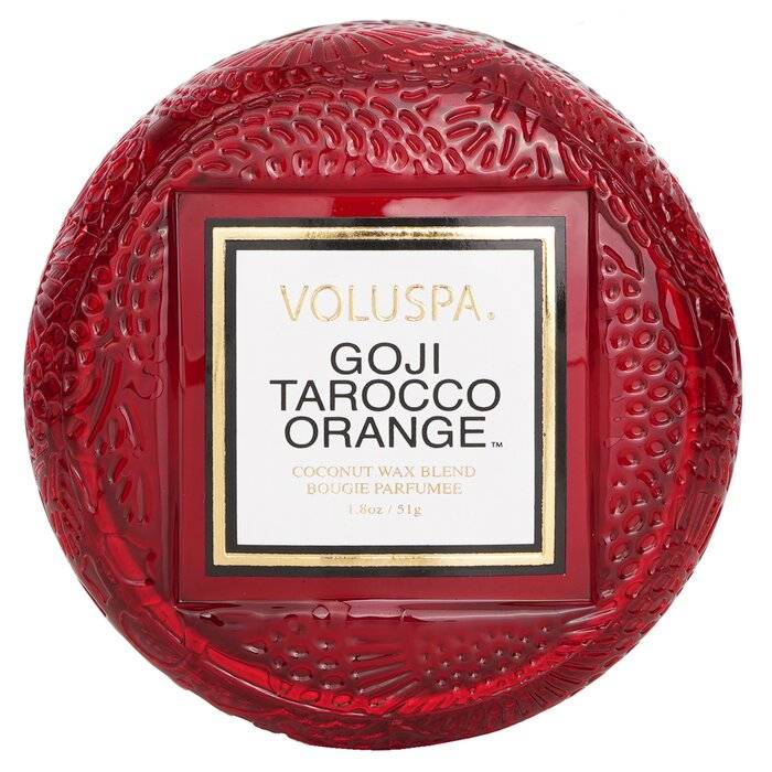 Macaron Candle - Goji Tarocco Orange 51g/1.8oz by Voluspa