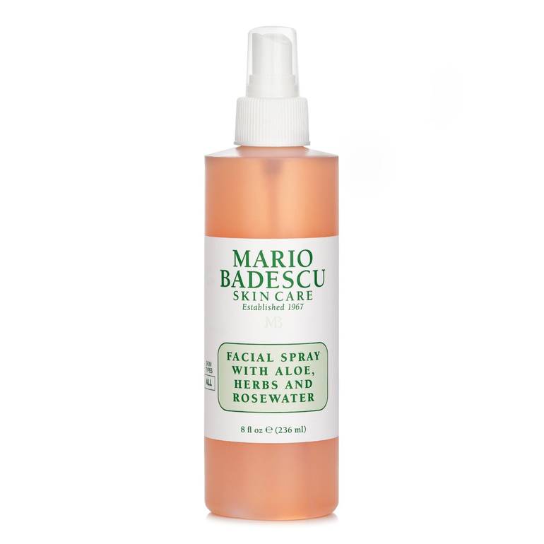 سبراي للوجه بالألوة والأعشاب وماء الورد - لجميع أنواع البشرة من Mario Badescu