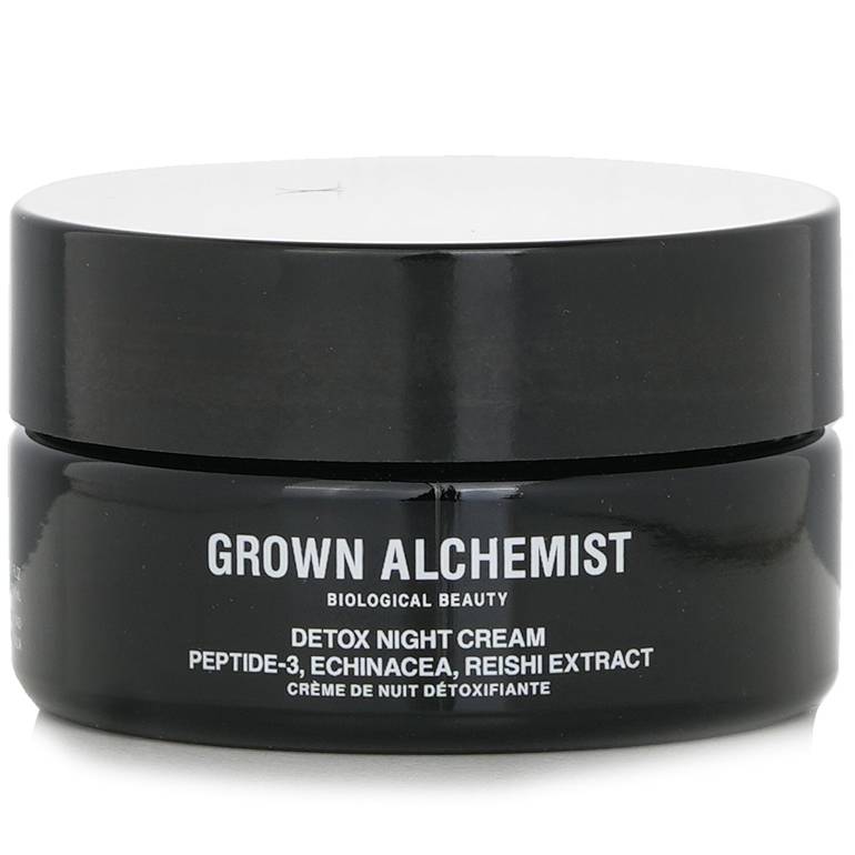 كريم ليلي مزيل للسموم - يبتيد 3 وإنتشيناسيا ومستخلص الريشي من Grown Alchemist