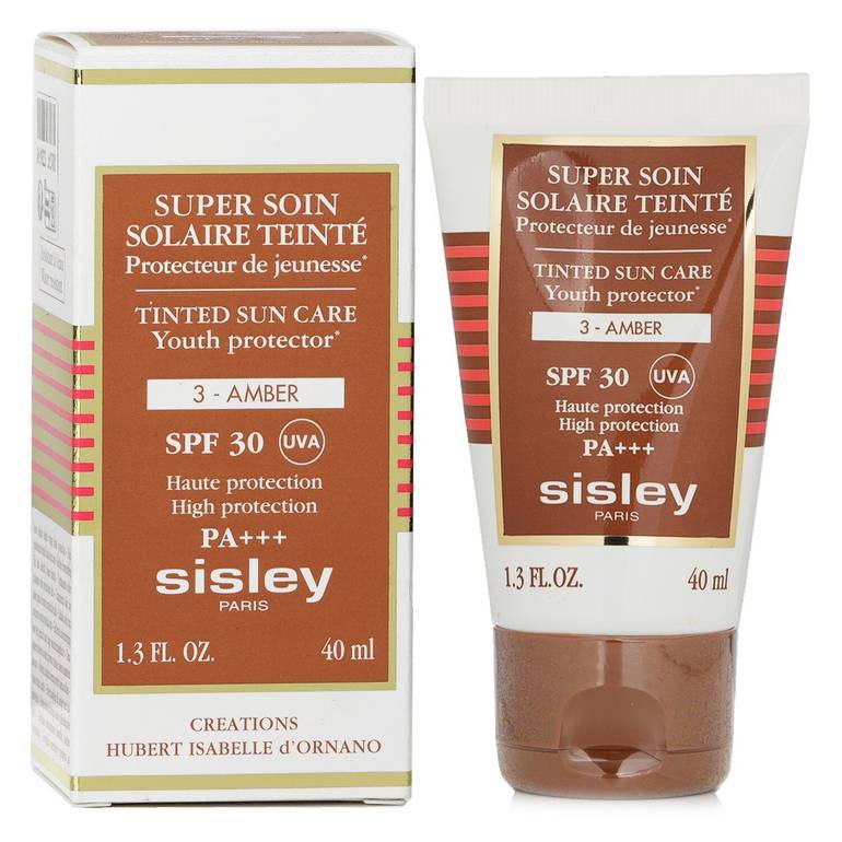Super Soin Solaire Tinted Youth Protector SPF 30 UVA PA+++ - #3 Amber by Sisley