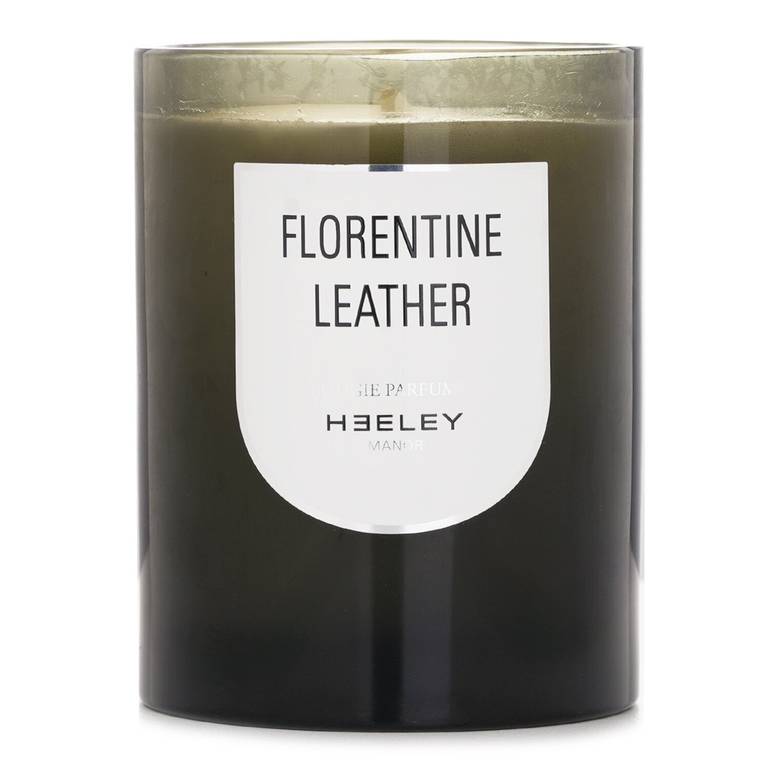 Florentine Leather Bougie Parfumee Candle من HEELEY