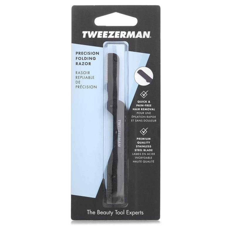 شفرة حواجب دقيقة قابلة للطي Precision - خزامى من Tweezerman
