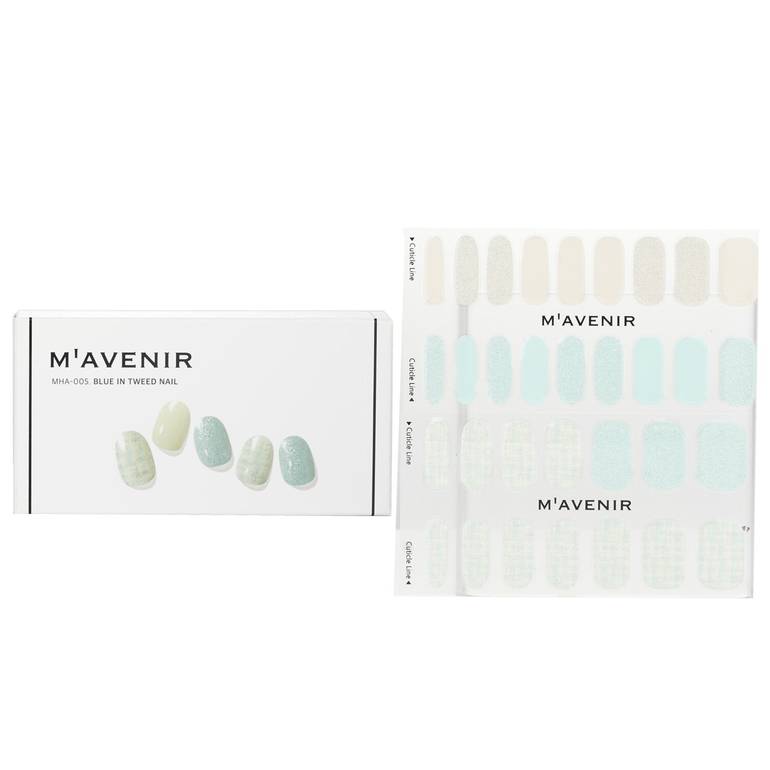 Nail Sticker (Blue) - # Blue In Tweed Nail by Mavenir