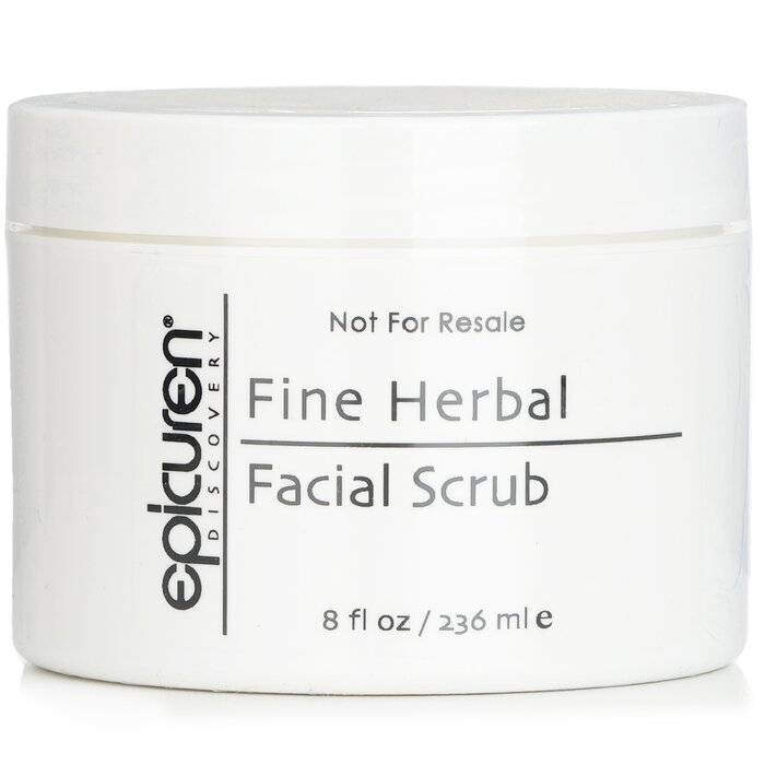 Fine Herbal Facial Scrub - For Dry, Normal & Combination Skin Types (Salon Size) 236ml/8oz by Epicuren