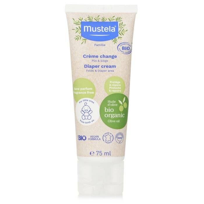 Bio Organic Diaper Cream 75ml by Mustela