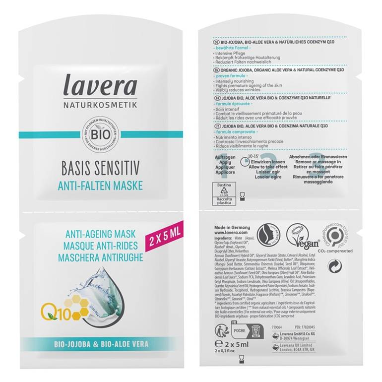 Basis Sensitiv Q10 Anti-Ageing Mask by Lavera