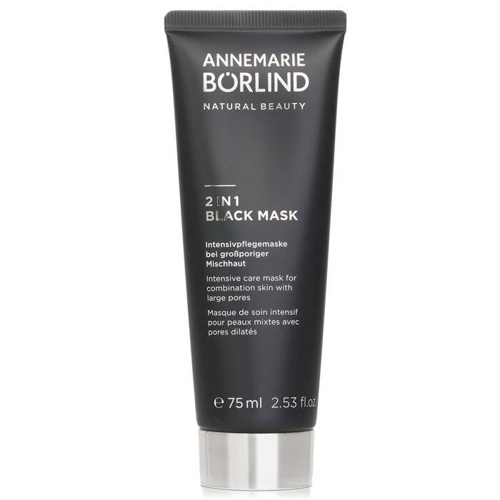 ماسك أسود 2 بـ1 - ماسك مكثف للبشرة المختلطة ذات المسام الواسعة 75ml/2.53oz من آن ماري بورليند