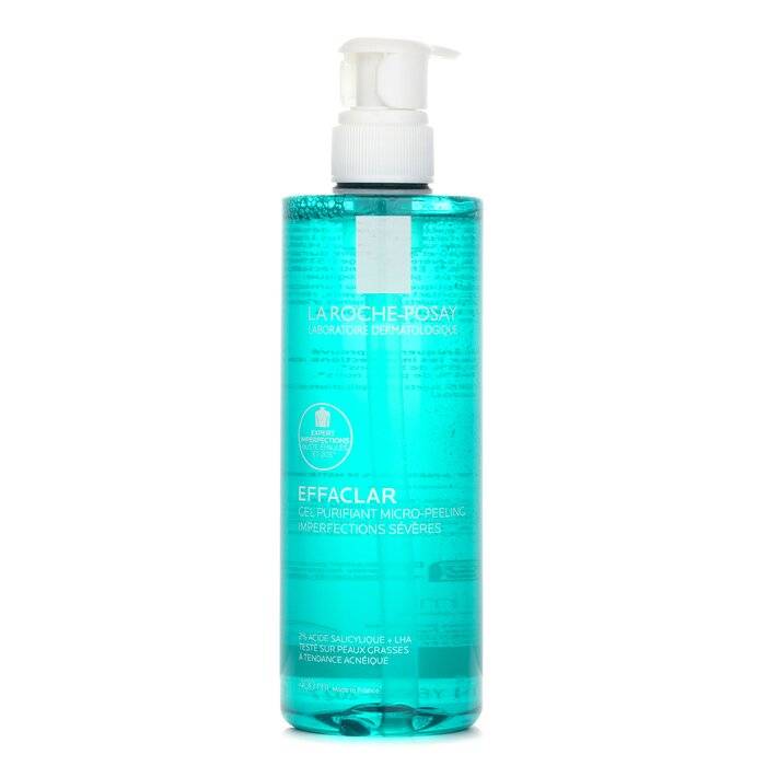 Effaclar Micro-Peeling Purifying Gel - For Acne-Prone Skin(Random Packaging) 400ml/13.5oz by La Roche Posay