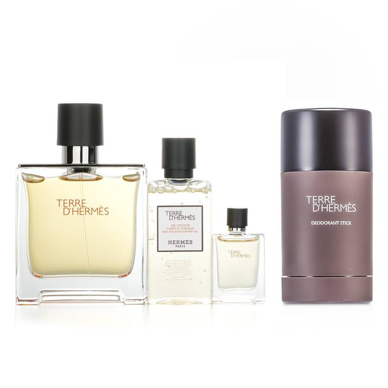 Hermes Terre D'Hermes Pure Set + Terre D'Hermes Deodorant Stick by Hermes