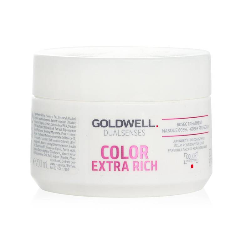 علاج 60 ثانية Dual Senses Color Extra Rich (لمعان للشعر الخشن) من Goldwell