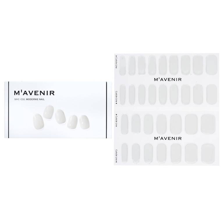 ملصق الأظافر (أبيض) - # Modernie Nail من Mavenir