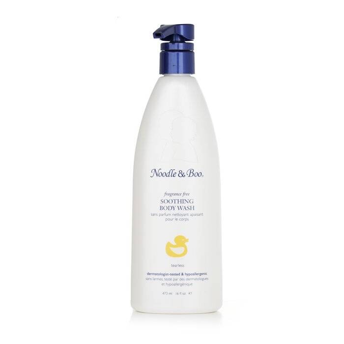 Soothing Body Wash - Fragrance Free (Dermatologist-Tested & Hypoallergenic) 473ml/16oz by Noodle & Boo