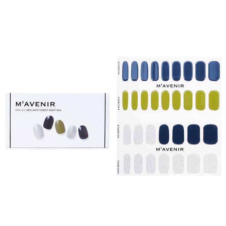 Nail Sticker (Blue) - # Brillante Forest Nignt Nail by Mavenir