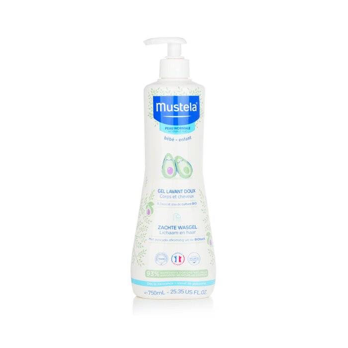 Gentle Cleansing Gel - Hair & Body 750ml/25.35oz by Mustela