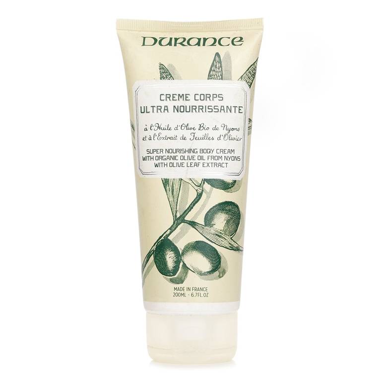 Super Nourishing Body Cream with Olive Leaf Extract by Durance