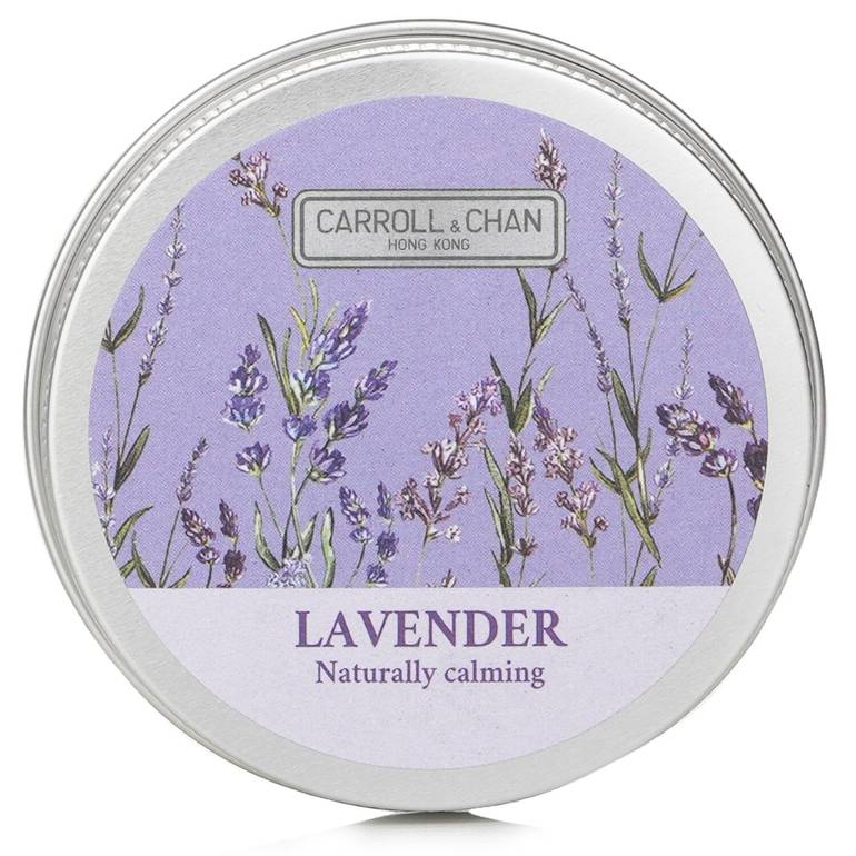 100% Beeswax Mini Tin Candle - # Lavender من Carroll & Chan