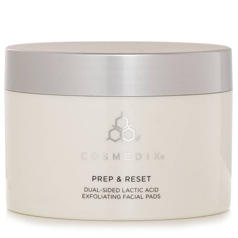 Prep & Reset Dual Sided Lactic Acid Exfoliating Facial Pads من CosMedix