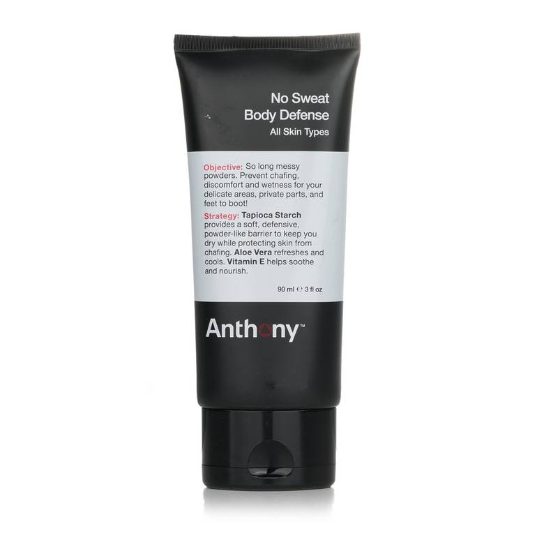 Logistics For Men No Sweat Body Defense by Anthony