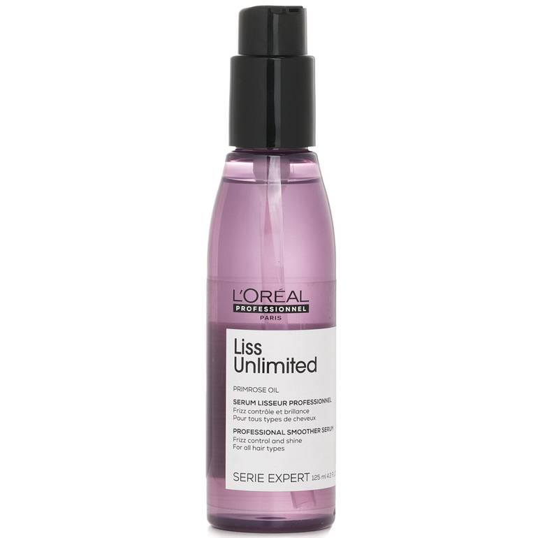 محترف سيري إكسبرت - Liss Unlimited Primrose Oil Frizz Control & Shine Smoother Serum (لجميع أنواع الشعر) من L'Oreal