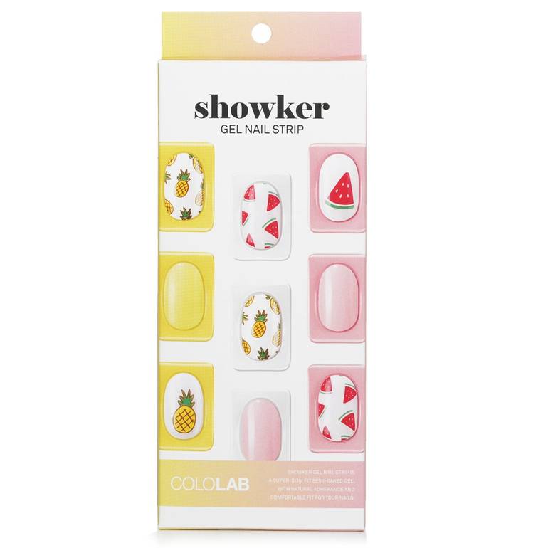 Showker Gel Nail Strip # CNA604 I'm Fine Watermelon من Cololab