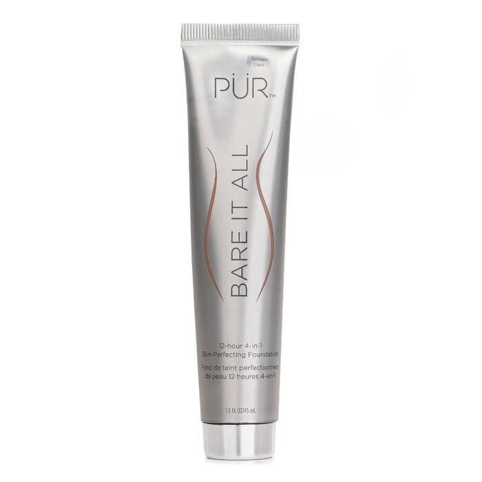 Bare It All 12 Hour 4 in 1 Skin Perfecting Foundation - # Golden Dark 45ml/1.5oz by PUR (PurMinerals)