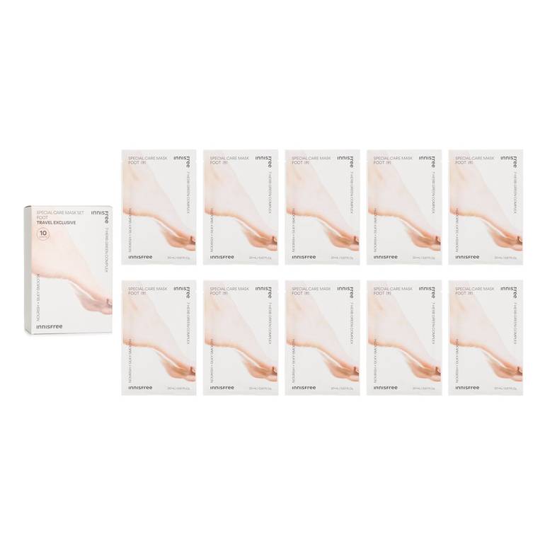 Special Care Mask Set Foot Travel Exclusive من Innisfree