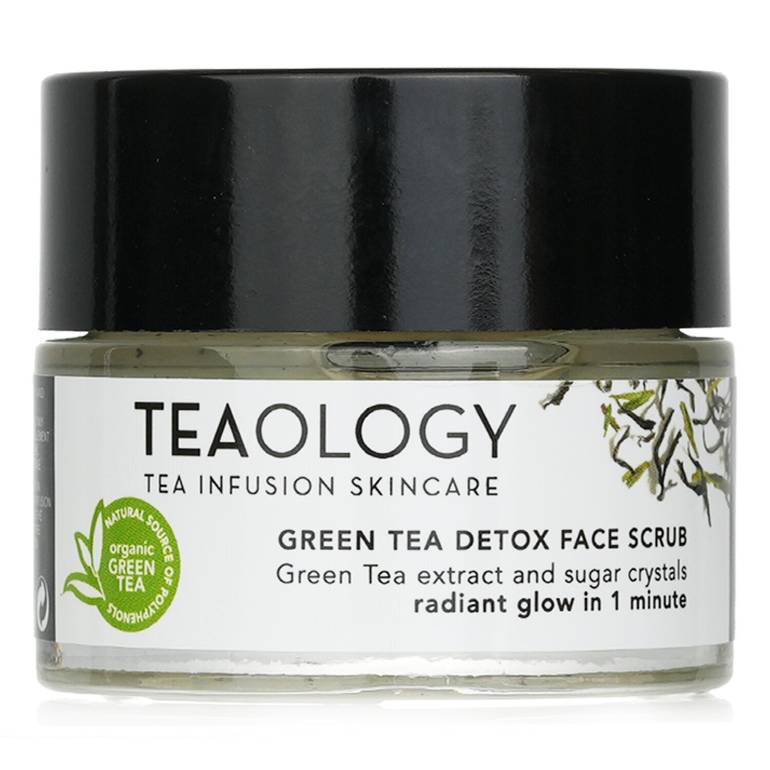 مقشر الشاي الأخضر لإزالة السموم من الوجه من Teaology